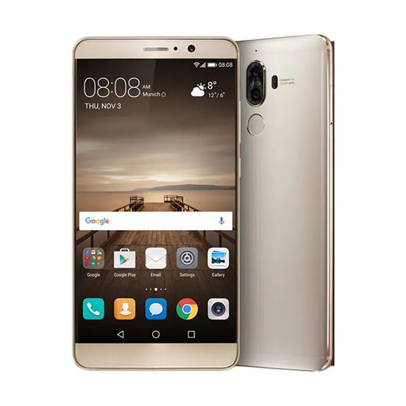 HuaWei Mate 9 4G LTE Mobile Phone Used mobile phones Global Rom Original Android 4G 6GB RAM 128GB ROM 5.5" 2560X1440 used phone