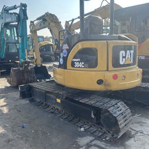 Excavatrice d'occasion Caterpillar CAT304C CR 4 tonnes, mini-excavatrice de haute qualité, importée avec emballage d'origine, CAT304, pelle compacte - Product Image 2