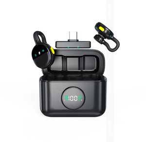 Micrófono Inalámbrico PIX-LINK Q28 2.4G con Cancelación de Ruido e Indicador de Energía <span class=keywords><strong>para</strong></span> iOS y <span class=keywords><strong>Android</strong></span>, <span class=keywords><strong>para</strong></span> Transmisión en Vivo y Grabación en Estudio - Product Image 3