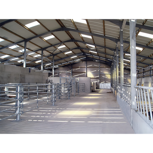 Structure en acier léger à faible coût, bâtiment préfabriqué pour chevaux/chèvres/moutons/bovins, bâtiment agricole, poulailler, hôtel, abri pour bétail - Product Image 4