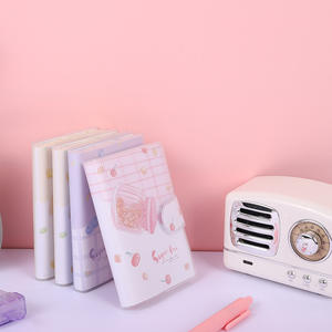 <span class=keywords><strong>Agenda</strong></span> portable mini en PVC A7 avec couverture en plastique, 60 feuilles, reliure sans colle, <span class=keywords><strong>agenda</strong></span> imprimé pour filles - Product Image 3