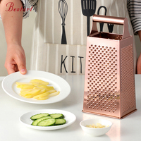 Groothandel RVS Fruit- en Groentehakker Professionele Keukenaccessoires Handmatige Rasp