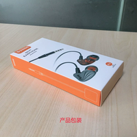 Écouteurs intra-auriculaires filaires QKZ CK5, son stéréo HiFi, câble 4N OFC, prise jack 3,5 mm, écouteurs de qualité supérieure avec basses profondes, réduction de bruit ENC, IPX-5