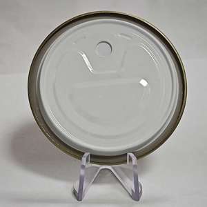 202 #   Couvercle intérieur blanc de qualité supérieure TFS avec languette argentée - Product Image 5