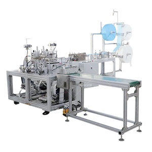 Mesin Pembuat Masker Wajah Otomatis Penuh 1 Plus 1 Jalur Produksi Masker Wajah - Product Image 3