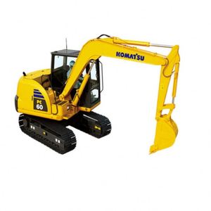 Excavadora de cadenas Komatsu 60 de 6 toneladas en oferta, con componentes de alta calidad, 1 año de garantía, importación mundial - Product Image 1