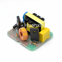 Huanxin DC-AC onduleur alimentation 12V à 220V 40W Boost transformateur onduleur Boost carte de Module d'alimentation