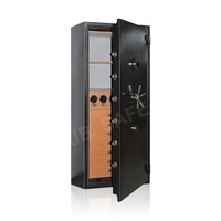 Remontoir de montres de luxe pour bijoux Coffre-fort à remontage automatique Boîte de rangement pour armoire antivol Déverrouillage par empreinte digitale