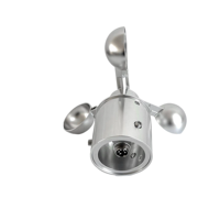 Anémomètre de surveillance du vent Power Tower ES-W200H 75m/s, capteur de vitesse du vent à godet haute sensibilité, sortie de signal multiple