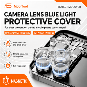 Kit de protection et de réparation d'objectif d'<span class=keywords><strong>appareil</strong></span> <span class=keywords><strong>photo</strong></span> MobiTool MT-12 pour réparation de téléphones <span class=keywords><strong>iPhone</strong></span> et Android - Product Image 2