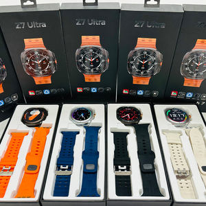 Reloj Inteligente para Monitoreo de Actividad Física, Reloj Deportivo con Monitor de Ritmo Cardíaco para <span class=keywords><strong>Galaxy</strong></span> Ultra <span class=keywords><strong>Watch</strong></span> Z7 Ultra Smartwatch - Product Image 1