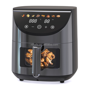 AiFA <span class=keywords><strong>XL</strong></span> AirFryers acciaio inossidabile alla moda elettrodomestici da cucina per uso domestico senza olio digitale intelligente 8 litri friggitrici ad aria calda Grill - Product Image 3