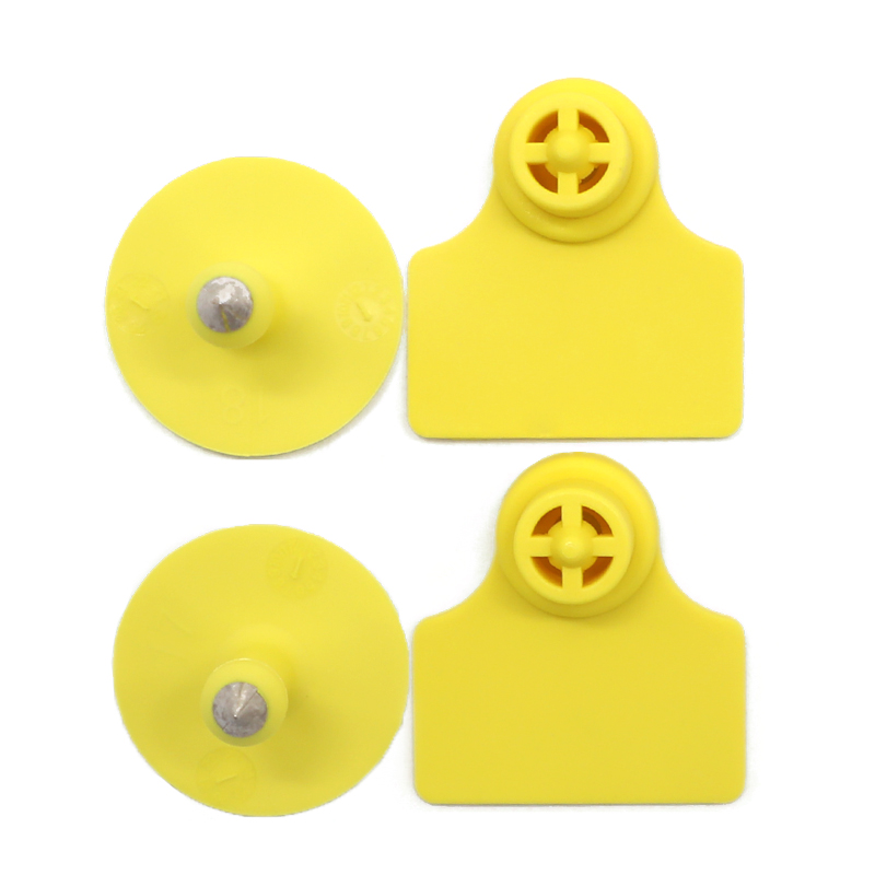 BCE130 желтый цвет серийный номер ТПУ животные Ушные бирки