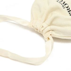Wholesale Personalized Recycled Cloth Canvas Custom Cotton <b>Drawstring</b> Bag Packaging With Logo - Product Image 2