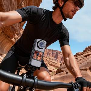 Cámara de Acción con Pantalla Dual de 2.0 Pulgadas, Video 1080p 4K, No Resistente al Agua, para Viajes, Uso en Casco de Motocicleta, con Tarjeta de 32GB, Gris - Product Image 5