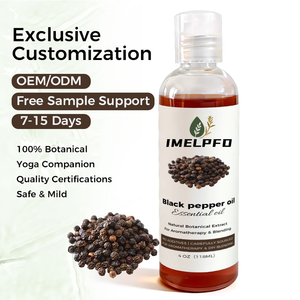 Aceite de <span class=keywords><strong>Pimienta</strong></span> <span class=keywords><strong>Negra</strong></span> Natural con Certificado GMP, Suministro a Granel para Uso en Salones y Hogares, Aromaterapia, Relajación, Calmante para la Piel, Cosmético - Product Image 3