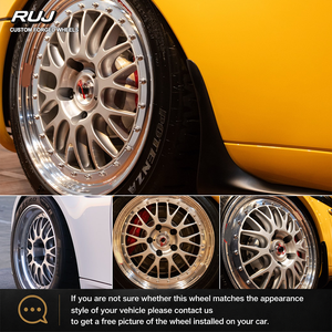 Jantes forgées E88 3 pièces, finition argent brossé, bord poli, alliage, 17 18 19 20 pouces, 5x120 pour <span class=keywords><strong>BBS</strong></span> Porsche 911 Honda S2000 - Product Image 1