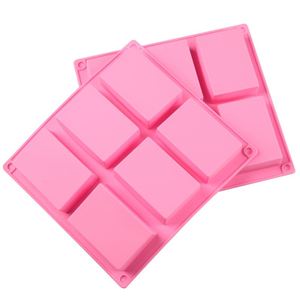 Molde de Silicona Rectangular de 6 Cavidades para Pastel, Personalizado, al por Mayor, para Jabón Hecho a Mano - Product Image 2