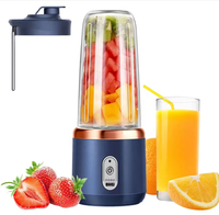 Hete Verkoop Elektrische Slow Juicer Mixer Usb Fruit Smoothie Blender Oranje Juicer Afzuigmachine Machine Kleine Draagbare Juicers