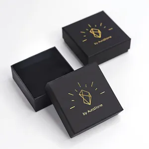 定制Logo印刷一站式珠宝包装盒珠宝白色抽屉纸盒礼品滑动珠宝包装盒