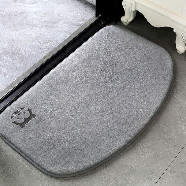 Souris mignonne en forme d'arc gris d'eau