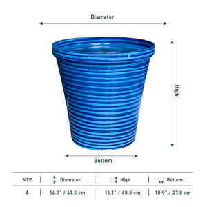 Maceta de flores de plástico, moderna, redonda, violetas <span class=keywords><strong>africanas</strong></span>, plantas de follaje, maceta de jardinería decorativa - Product Image 2
