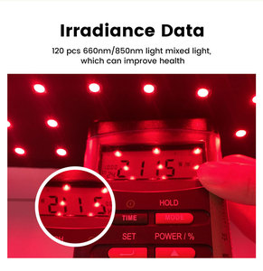 Bantalan Terapi Cahaya Inframerah Merah untuk Meredakan Nyeri Tubuh, Punggung, Lutut, Tangan & Kaki, Portabel 660nm/850nm NIR Terapi Dalam - Product Image 4