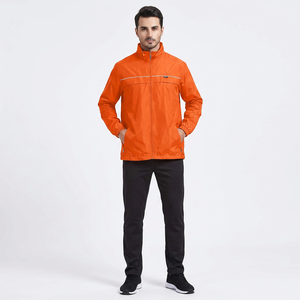 Outdoor Custom Logo Nolyn Waterproof Zipper Windbreaker <b>Men</b> Windbreaker <b>Jacket</b> - Product Image 1