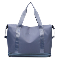 Sac de voyage polochon grande capacité imperméable, tendance 2026, avec compartiments, isotherme et extensible, pour maquillage et articles divers