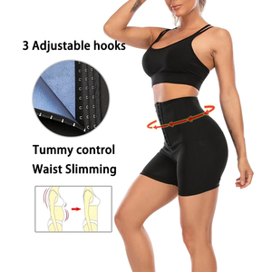 Pantaloncini da ginnastica da donna a vita alta pantaloni termici elasticizzati Sexy per allenamento sportivo Runni - Product Image 4