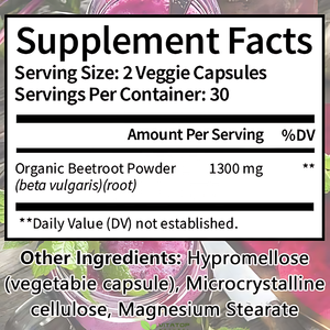 Oem Hot Selling Natuurlijke Supplement Biologische Bietenpoeder <span class=keywords><strong>Capsules</strong></span> Voor Energie Immuungezondheidscapsules Supplement - Product Image 2