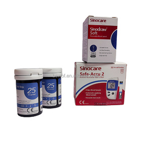 Tiras Reactivas para <span class=keywords><strong>Medidor</strong></span> <span class=keywords><strong>de</strong></span> <span class=keywords><strong>Glucosa</strong></span> Safe Accu2 <span class=keywords><strong>Sinocare</strong></span> - Product Image 6