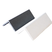 Protections d'angle de palette écologiques blanches/marron en papier, perles d'angle haute résistance, protection des bords d'emballage, 100 % imperméables