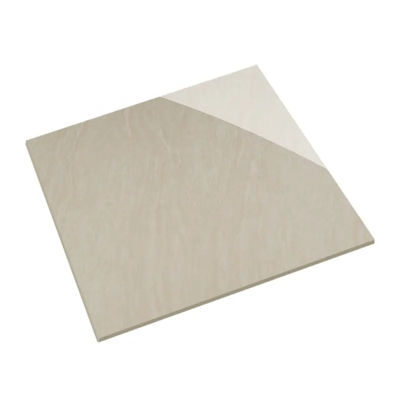 Foshan 600x600 Vitrified Ceramic Double Loading Apartment Wall and Mall Floor Porcelain Polished Tiles Glossy