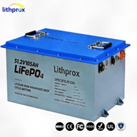 Baterai Forklift Logistik 51.2V 105AH LiFePO4 Sel Baterai Daya Tinggi untuk Forklift Medan Kasar CE RoHS FCC OEM ODM
