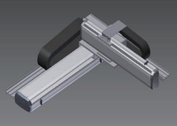 Robot cartésien de marque TOYO, portique XYZ 3 axes en acier inoxydable, robuste, XYTH650-A1-600-450-M-C-0001, bras CNC, garantie 1 an