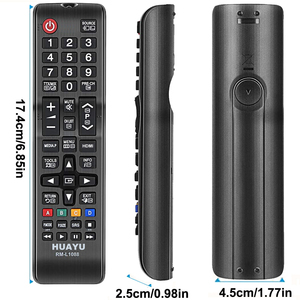 Telecomando universale HUAYU di alta qualità per <span class=keywords><strong>TV</strong></span> <span class=keywords><strong>Samsung</strong></span> RM-L1088 a codice fisso per <span class=keywords><strong>TV</strong></span> LCD LED SMART, 2 batterie AAA - Product Image 6