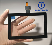 Monitor LCD Industrial Capacitivo de 5 Pulgadas, Resolución 800*480, Panel Táctil Capacitivo, Interfaz IIC