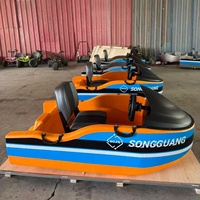 Équipement d'attractions aquatiques à faible entretien : Bateaux-karts électriques idéaux pour les lacs extérieurs, les parcs aquatiques, les attractions touristiques, les jet-skis