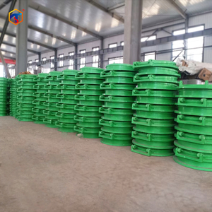 Couvercle de manhole d'évacuation des eaux usées en composite SMC / plastique renforcé de fibres de verre FRP de 650 mm - Product Image 4