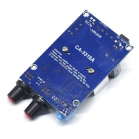 CA-3316A 100W Super Bass Mono Amplificateur de Puissance Numérique Carte Module Subwoofer Original TPA3116 12-24VDC 83x55mm Chine
