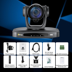 Cámara PTZ POE 4K, Cámara de Conferencia USB3.0, <span class=keywords><strong>Zoom</strong></span> Óptico de 30x para Transmisión en Vivo, Cámara de Videoconferencia - Product Image 6