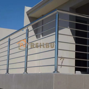 Reilbu Nhà Máy Bán Hàng Trực Tiếp Thép Không Gỉ Lan Can Thiết Kế Trong Nhà Không Gỉ Lan Can Không Gỉ Ngoài Trời Lan Can Thanh Lan Can - Product Image 1