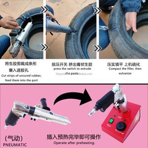 <span class=keywords><strong>Pistolet</strong></span> <span class=keywords><strong>extrudeur</strong></span> de colle pour la réparation et la rechapage des pneus, idéal pour le rechapage des pneus métalliques et pneumatiques. - Product Image 5