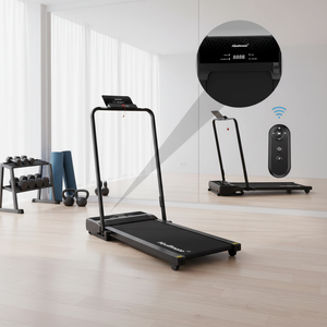 Tapis roulant pliable électrique HSM au prix d'usine avec écran LED, matériau ABS, utilisation à domicile, inclinaison automatique, compatible <span class=keywords><strong>APT</strong></span> - Product Image 4