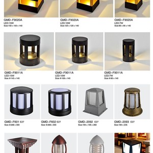 Lawn <b>Lights</b> <b>Led</b> Outdoor Garden Pathway Lighting 15W 10W 7W Aluminum Alloy Water Resistant With <b>Light</b> <b>Sensor</b> For - Product Image 1