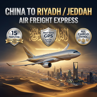 Agente Profesional de Transporte Aéreo de Carga de China a Arabia Saudita con Servicio de Despacho de Aduanas Rápido DDP