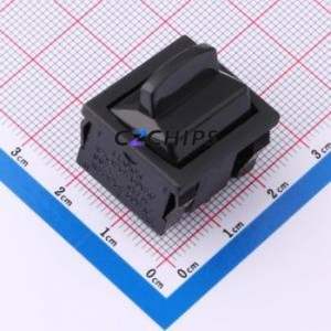 SS24-BBNNC-P20-R Rocker Switch Through hole Component (THT),24x21mm Switch - Product Image 1