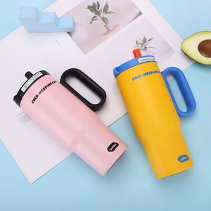 Vaso Térmico Ice King de 750 ml (24 oz), Elegante Termo de Acero Inoxidable 316, Botella para Agua Fría y Caliente para Auto, Taza con Asa - Product Image 5