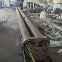 Échangeur de chaleur chimique en forme de U personnalisé 88M2 refroidisseur d'application industrielle à haut rendement certification ASME nouveau tube moteur/